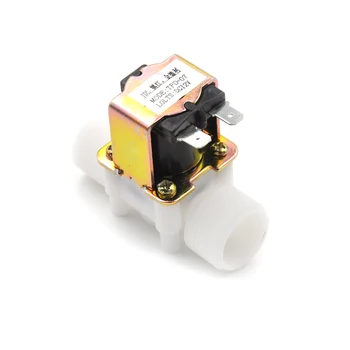 

1 pc Magnetic Water Air Normally Closed 3/4" DC 12V Plastic Electric Solenoid Valve