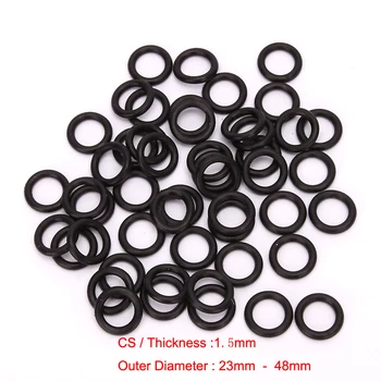 

NBR rubber O ring O-ring Oring Sealing Rubber Gaskets CS1.5mm x OD23 24 25 26 27 28 29 30 31 32 33 34 35 36 37 38 39 40 41 42mm
