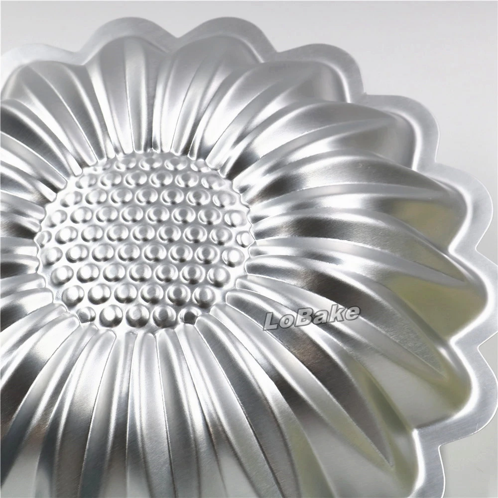 Алюминиевая форма для торта в форме подсолнуха 10 дюймов|baking pan|aluminum cake moldaluminium |