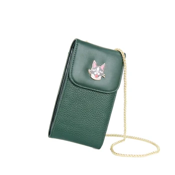 

CICICUFF Brand Chain Shoulder Messenger Bag for Phone 2020 New Ladies Genuine Leather Fashion Designer Cross Body Bags Sac Femme