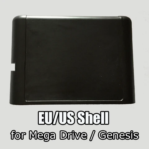 

Newest EU/US shell Sega MD case for 16bit Sega Mega Drive Genesis system 2Pcs/Lot!