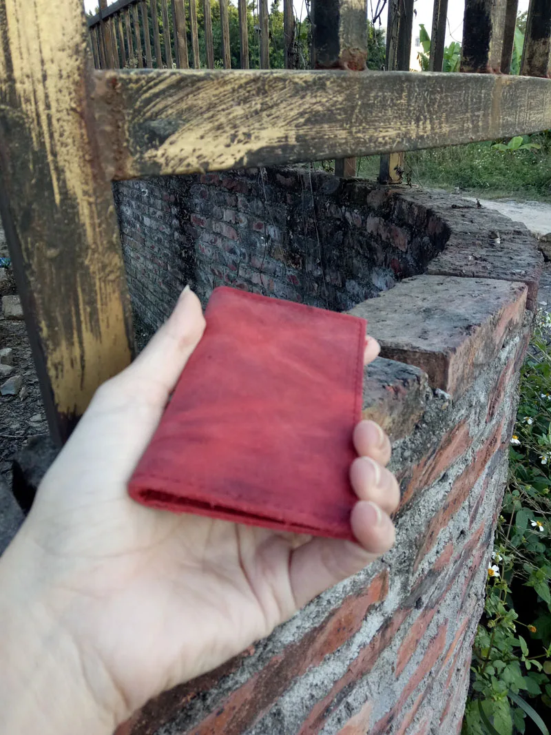 Vintage Red Card Holder (5)