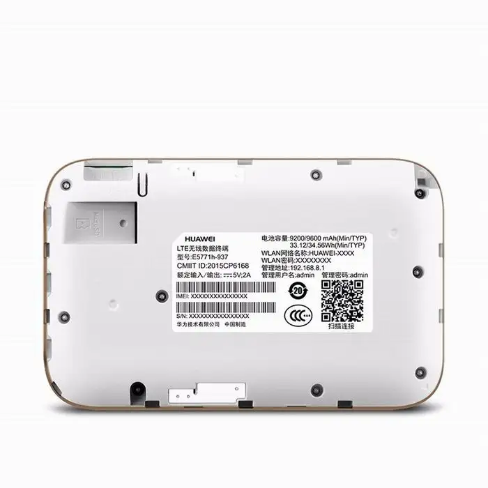 huawei E5771 E5771h-937 9600 мАч Внешний аккумулятор 4G LTE MIFI МОДЕМ WiFi роутер Мобильная точка доступа PK E5770 E5786 E5377