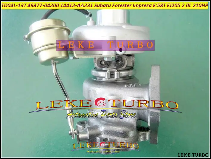 TD04L-13T 49377-04200 14412-AA231 Turbo For SUBARU Forester Impreza 58T EJ205 2.0L 210HP with Gaskets (3)