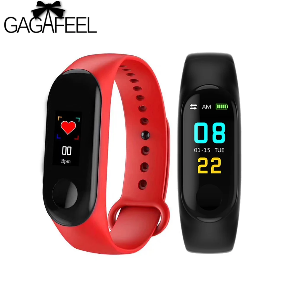 

M3 Smart Bracelet Women Men Call Information Reminder Heart Rate Sports Waterproof Color Screen Smart Bracelet For Android IOS