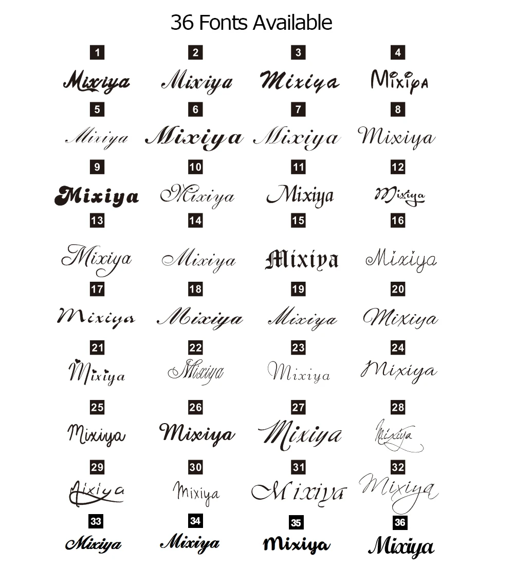 36 Font