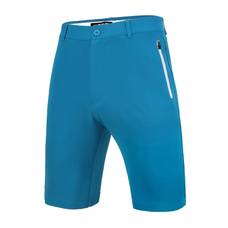 Новинка мужские шорты летние PGM брюки для гольфа Одежда Для Гольфа Спортивные прогулочные брюки эластичные удобные дышащие - Цвет: Синий