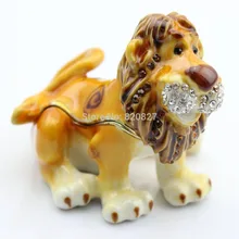 Роскошные со стразами шипованные Лев сокровища брелок от производителя