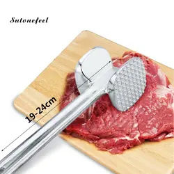 Алюминий сплав мясо тендеризаторы для гамбургеров чайник Мясо Tenderizer инструмент мясо шлифовальные станки молоток кухня гаджеты
