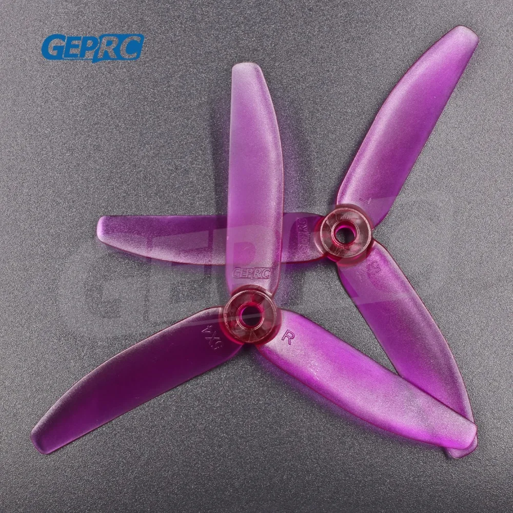 

10 pairs GEP-Prop 5040 Clearly colorful three blade propeller for FPV Dualcopter