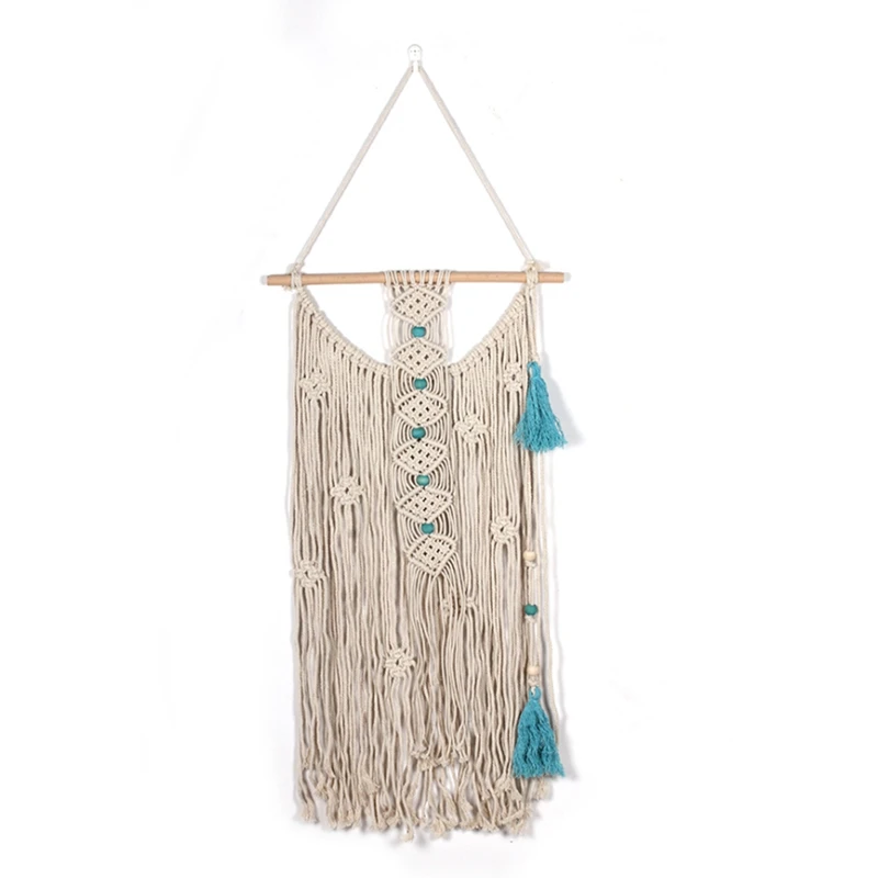 

Handmade Lace Wall Hanging Woven Wall Art Lace Tapestry Bohemian Wind Wall Decorative Textile Wall Hanging Chic Bohemian Home