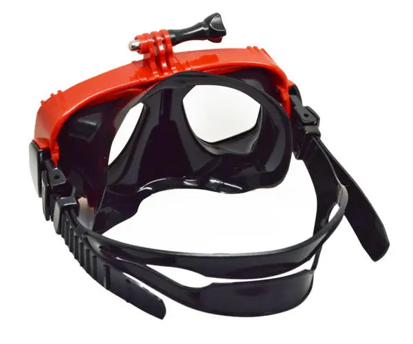 TELESIN маска для подводного плавания, трубка для плавания, очки из закаленного стекла для GoPro Hero 6 5 4 3 Xiaomi Yi 4K SJCAM eken H9
