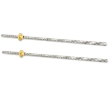 

RepRap 3D Printer &CNC THSL-500-8D T-type stepper motor trapezoidal Lead Screw 8MM Thread 8mm T8 Length 500mm with Copper Nut
