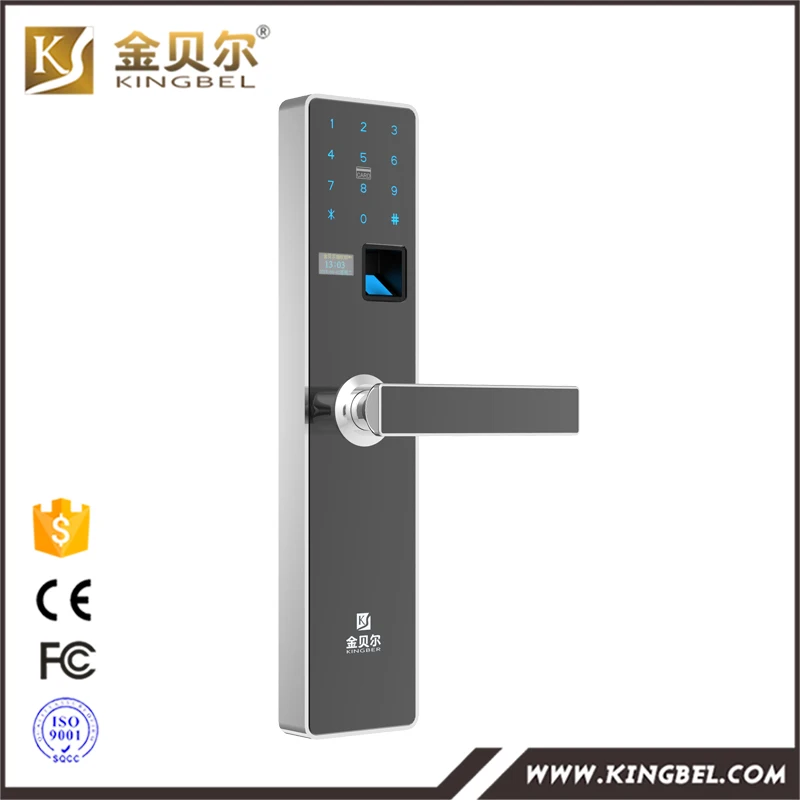 Us 158 0 Advanced Intelligent Touch Screen Cheap Biometric Fingerprint Door Lock With Oled Display In Locks From Home Improvement On Aliexpress
