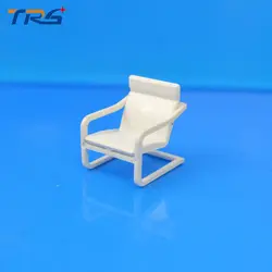 Мини-модель игрушки Смола масштаб стул 1/50 ABS пластиковый стул миниатюрный Масштабная модель стула 50 шт. для модели конструктора игрушки