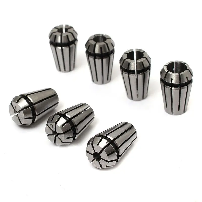 7 шт. 1-7 мм ER11 пружина Цанга для ЧПУ Workholding гравировка и фрезерный токарный станок инструмент