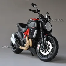 Литые игрушечные модели MAISTO 1:12 DUCATI DIAVEL карбоновый спортивный велосипед миниатюрный мотоцикл Реплика