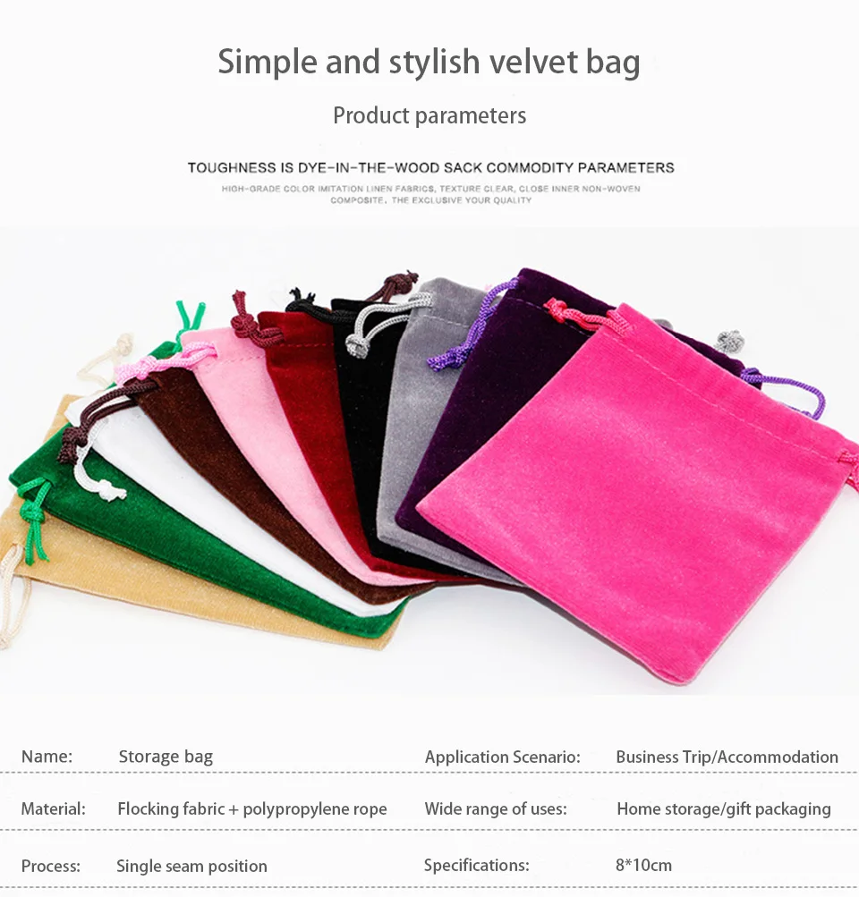 Earphone bag Flannel cloth Earbuds carrying case Headphones storage pouch Mini-protection small bag for Earphones SD cards (3)