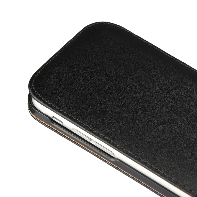 Роскошный, вертикальный, откидной Чехол Fundas с магнитной пряжкой, чехол из натуральной кожи для iPhone 4, 4S, 5, SE, чехол 5S, 6, 6 s, 7, чехол s, 7 Plus