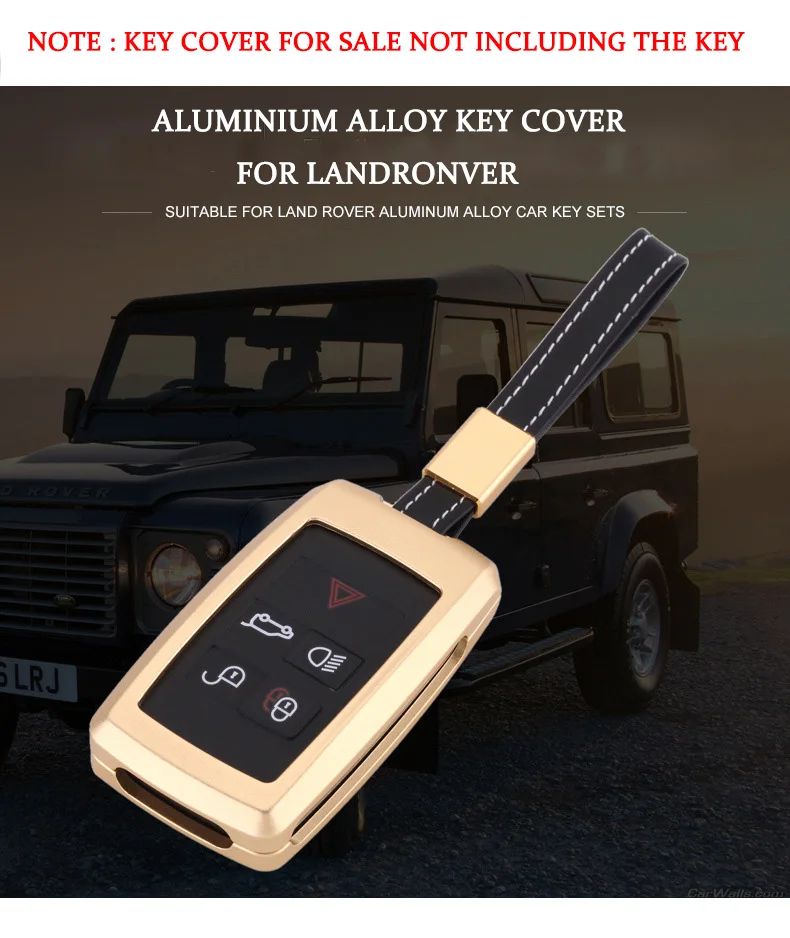 Ключи от машины чехол из натуральной leahther цепочка для ключей брелок держатель для land rover Range Rover Evoque freelander Discovery Sport для Jaguar