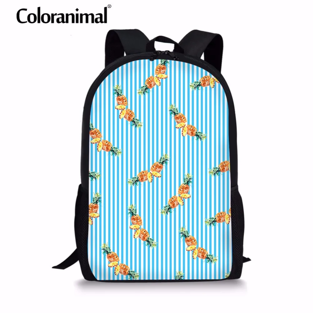 Школьный рюкзак с цветными животными Mochilas для подростков девочек и мальчиков 3D