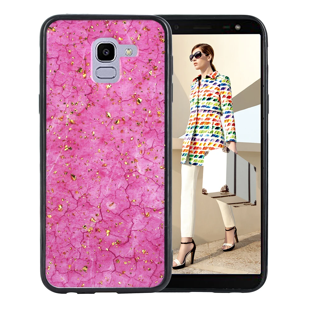Foil Bling Marble Case For Samsung Galaxy J4 J6 Plus 2018 Cover Glitter Soft TPU Case For Samsung Galaxy J8 2018 J4 J6 2018 Capa (19)