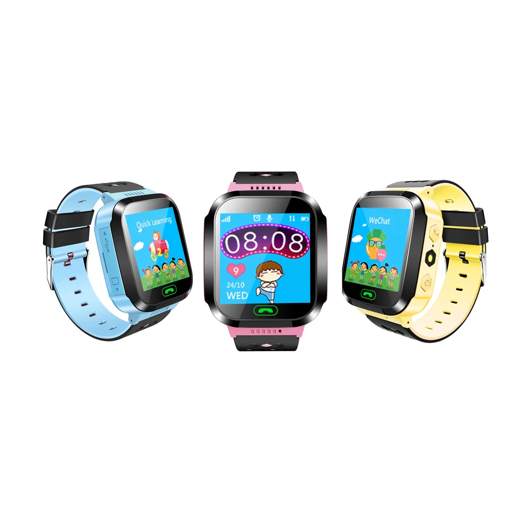 Cheap and high quality with flash light mini gprs gsm kids watch