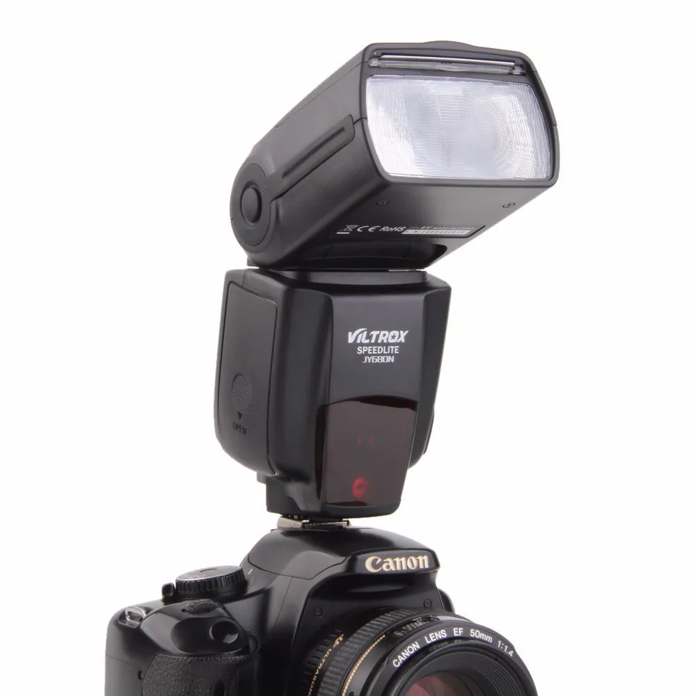 VILTROX JY 680N LCD i TTL Flash Speedlite For Nikon D5100 D5200 D3100