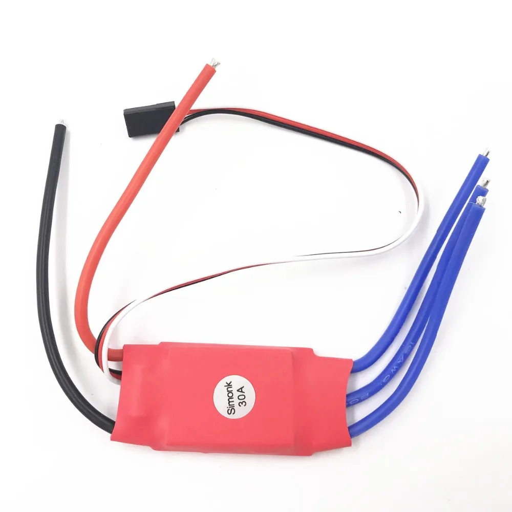 30 Ампер Simonk 30A бесщеточный ESC прошивка w / 5V 3A UBEC Quad Multirotor APM2 для FPV F450 Mini Micro quadco RC