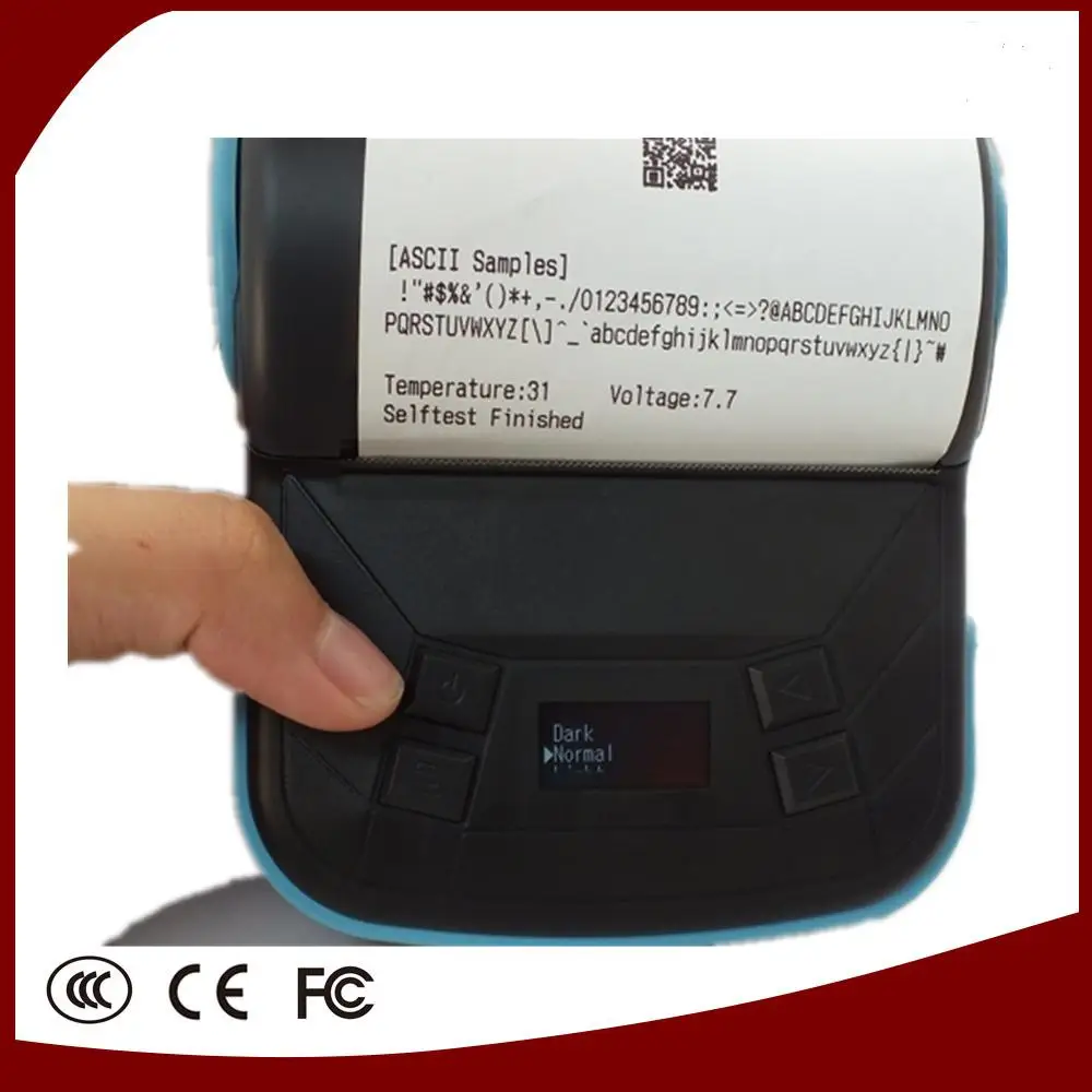 2017 New USB+Bluetooth Support Android printer 80mm mobile printer ...