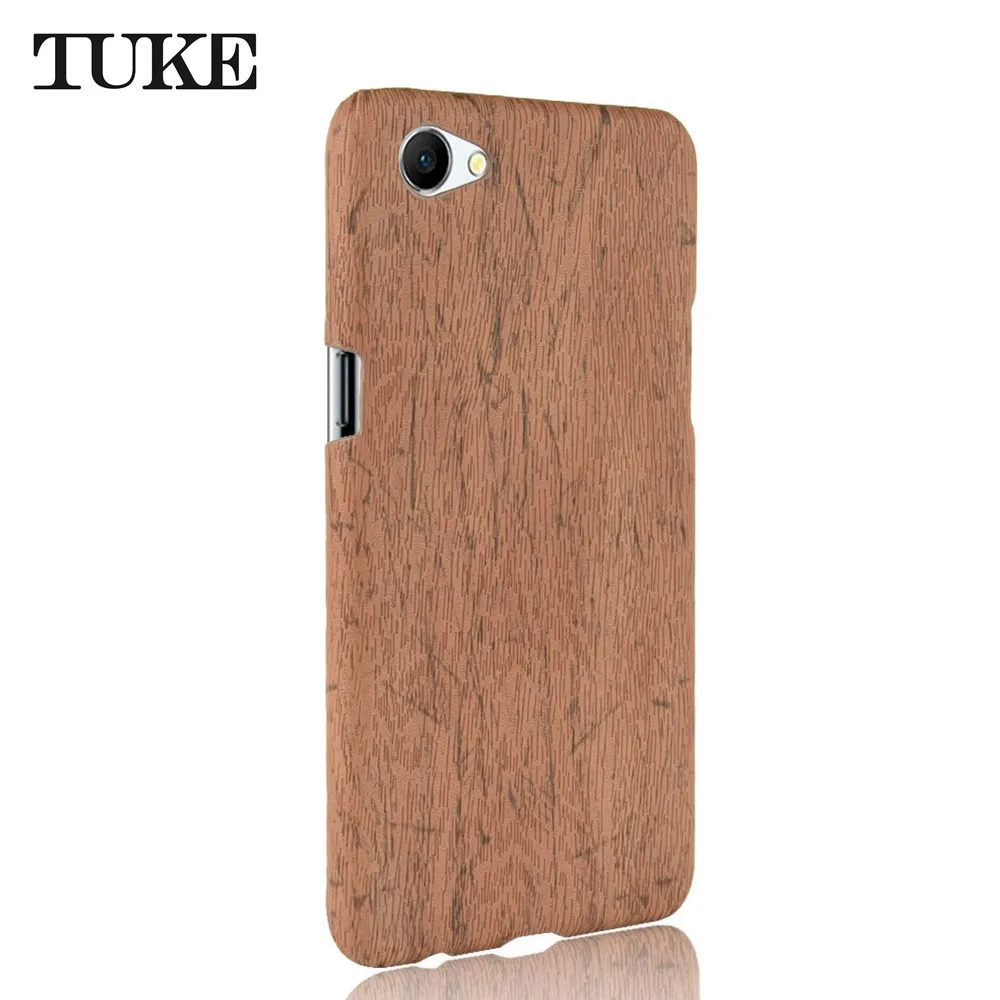Phone Case For OPPO A71 Mobile Phone Case Wood Grain Coque
