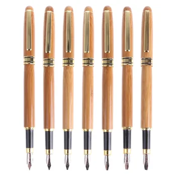

Bamboo Calligraphy Art Fountain Pen Chisel-pointed Nib 0.7mm-3.0mm Writing Tool
