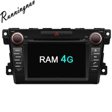 Octa Core RAM 4G ROM 32G Android Fit MAZDA CX-7 2007 – Car DVD Player Navigation GPS Radio