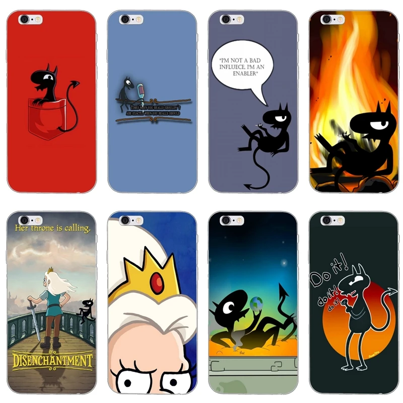 

tup soft cover case Disenchantment For Xiaomi Redmi Note 7 6 5 5A 4 3 pro S2 5 plus 6A 4A 4x Pocophone F1