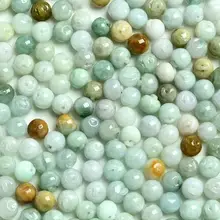 30 шт класс многоцветный нефритовый кулон красивые DIY яблоко свободные бусины из нефрита Xlee