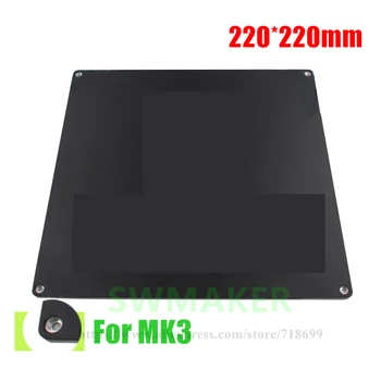 

SWMAKER 5pcs 220x220mm black Square heating plate build plate tapefor Reprap Wanhao i3 MK3 3D Printer