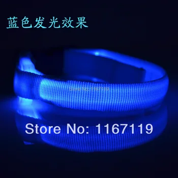 

Wholesale 50pcs/lot Favorites Compare Best Quality FreeShipping Cute LED Dog Collar provide safety for your dog 6 colours