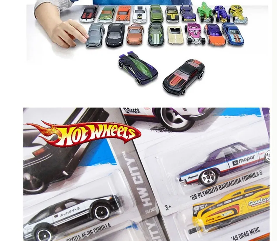 1-72 шт./кор. Хот Вилс Diecast металлические мини модель автомобиля Brinquedos Hotwheels игрушечный автомобиль детские игрушки для детей на день рождения 1:43 подарок