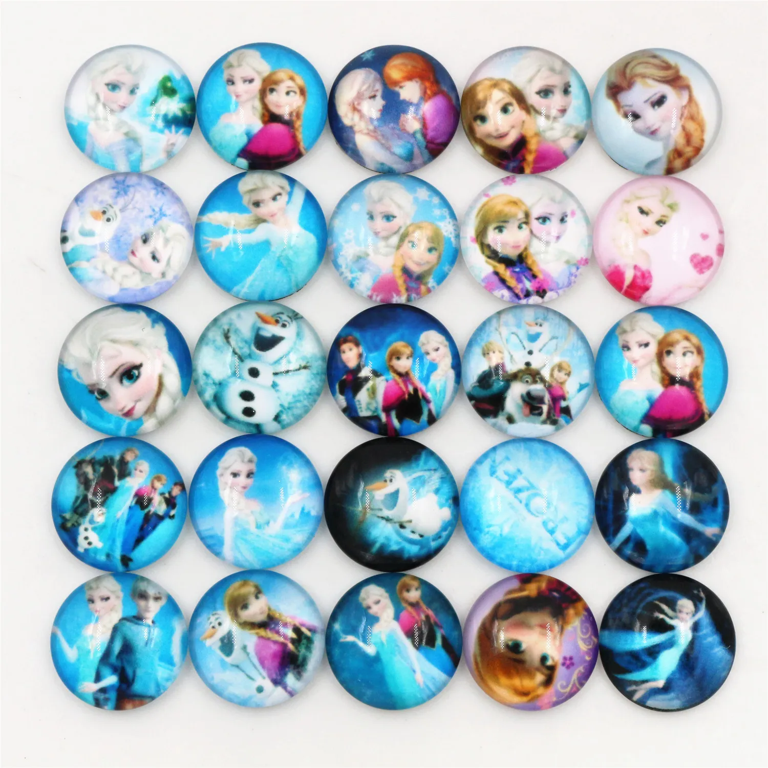 

Hot Sale 30pcs 14mm Mixed Handmade Photo Glass Cabochons (I6-06)