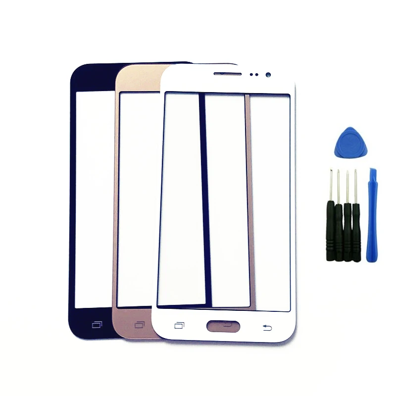 

Touch Screen Outer LCD Front Screen Glass Lens Cover For Samsung Galaxy J2 2015 J200