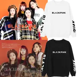 Новинка kpop BLACKPINK JENNIE JISOO, свитшот с надписями, одежда для пар, одежда для борьбы с песней, harajuku, Корейская одежда