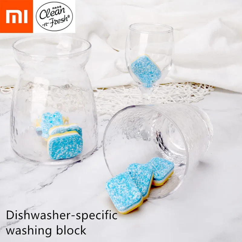 

Xiaomi Mijia Clean-n-fresh Dishwasher-specific Automatic Flush Cleaner Contains Active Oxygen Factor to Quickly Remove Stains
