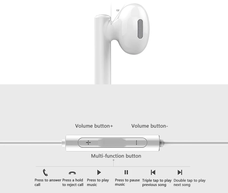 Huawei AM115 In ear earphones-3