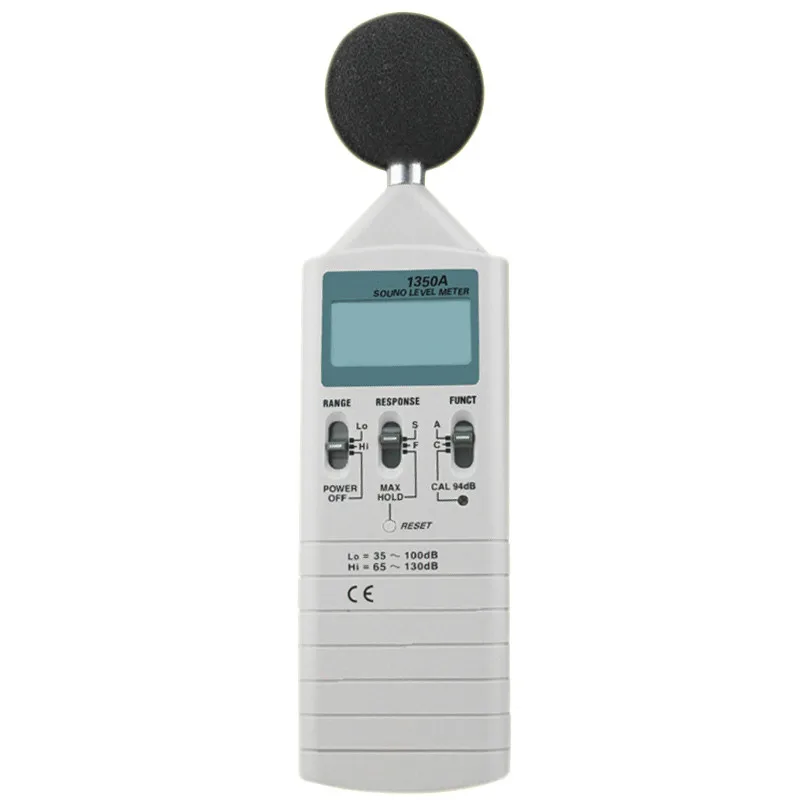 

Hot Sale Digital Sound Level Meter Frequency Range 31.5Hz to 8KHz High Precison Measuring Range 35 to 130 dB Noise Tester
