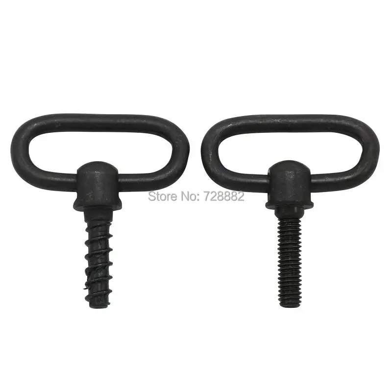 

2Pcs Tactical Non-Detachable Sling Swivels Rifle Gun Accessories Fits Gun w/Swivel Stud