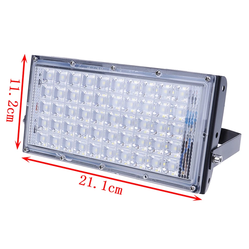 50W Perfect Power LED Flood Light Floodlight LED Street Lamp 220V Waterproof Landscape Lighting IP65 Led Spotlight Wholesale