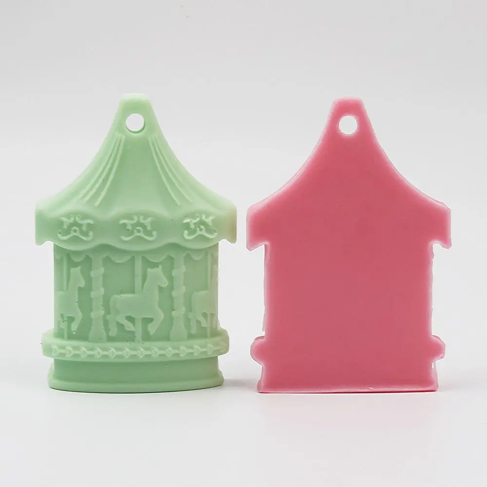 Fondant Cake Decoration tools Plaster Clay Pendant Hand Silicone Soap Mold