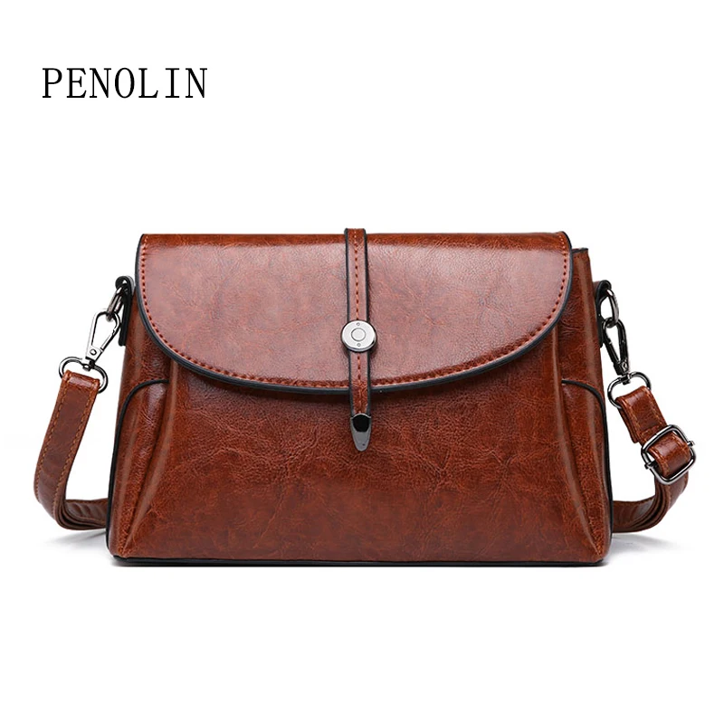 

Female Crossbody Bags for Women 2019 Vintage Leather Handbags Ladies Women Messenger Bags Shoulder Small Purse Famous Brand
