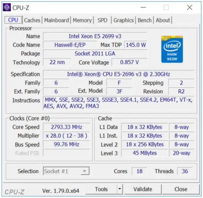 E5-2696 V3 Intel Xeon E5-2696V3 2,30 ГГц 18-core 45 МБ E5 2696 V3 LGA2011-3 E5 2696V3 процессор лучше, чем E5 2683 V3