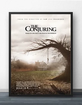

Thriller Horror The Conjuring Movie Wall Art Wall Decor Silk Prints Art Poster Paintings for Living Room No Frame